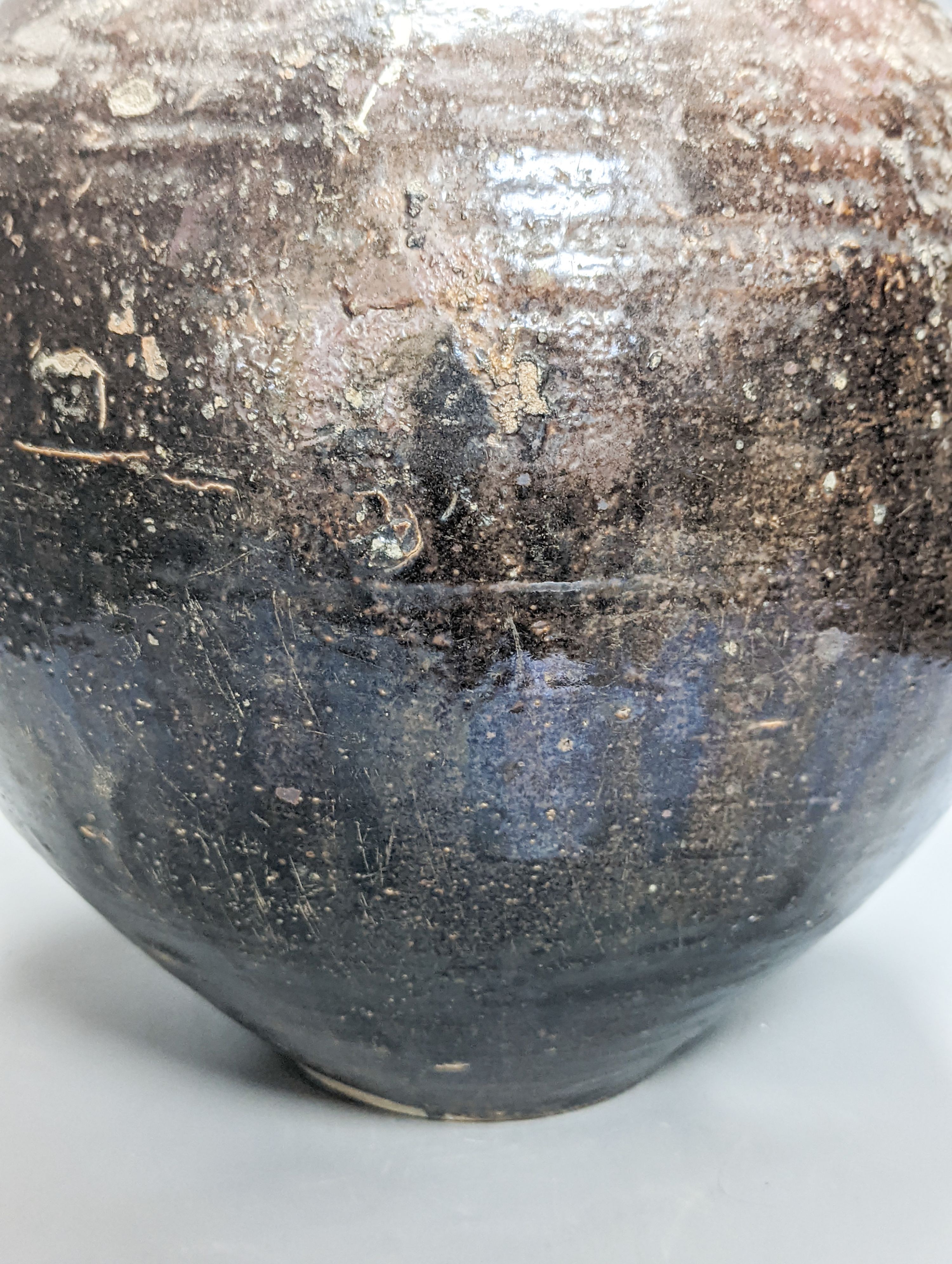 A large Chinese Henan type jar 37cm